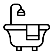 Carré noir uni